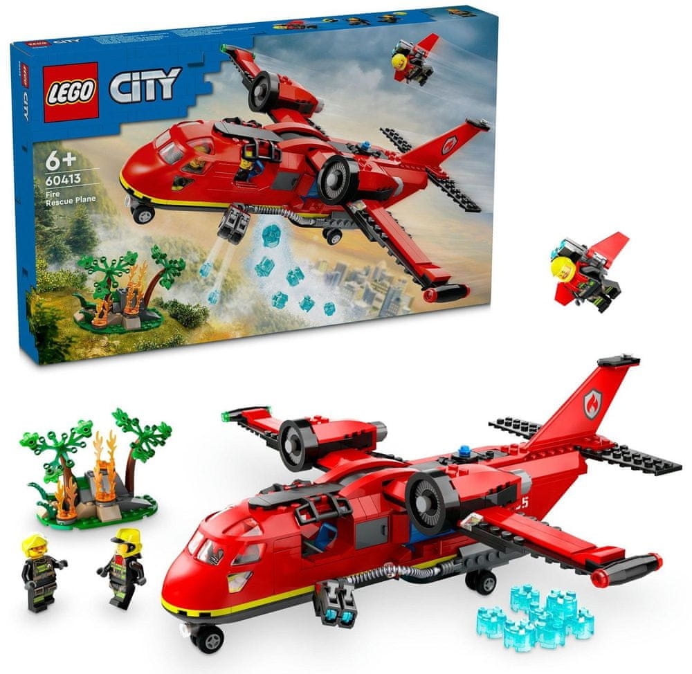 LEGO City 60413 Hasičské záchranné lietadlo